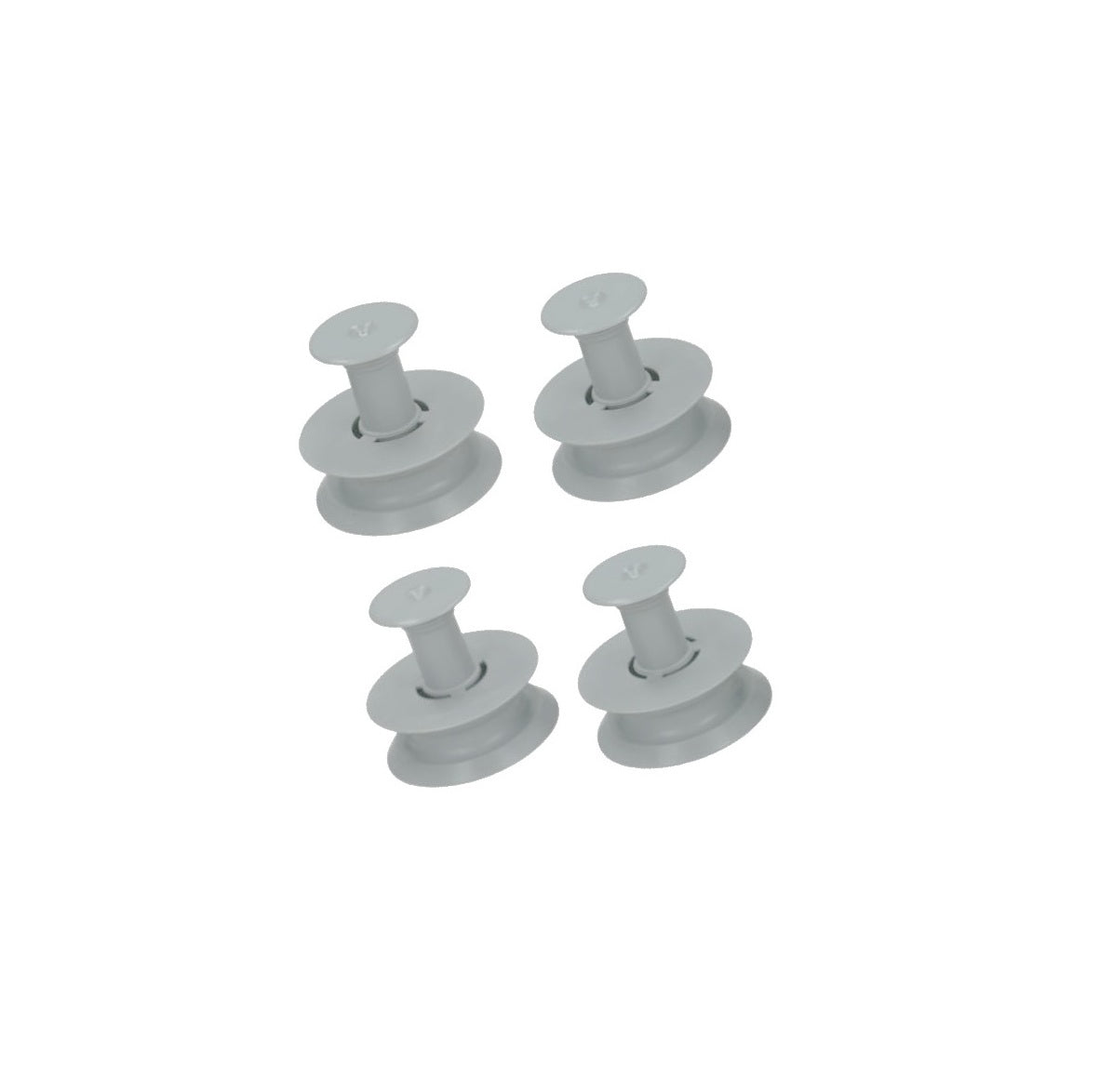 Maytag 481252888113 Dishwasher Upper Wheel Basket - Set of 4