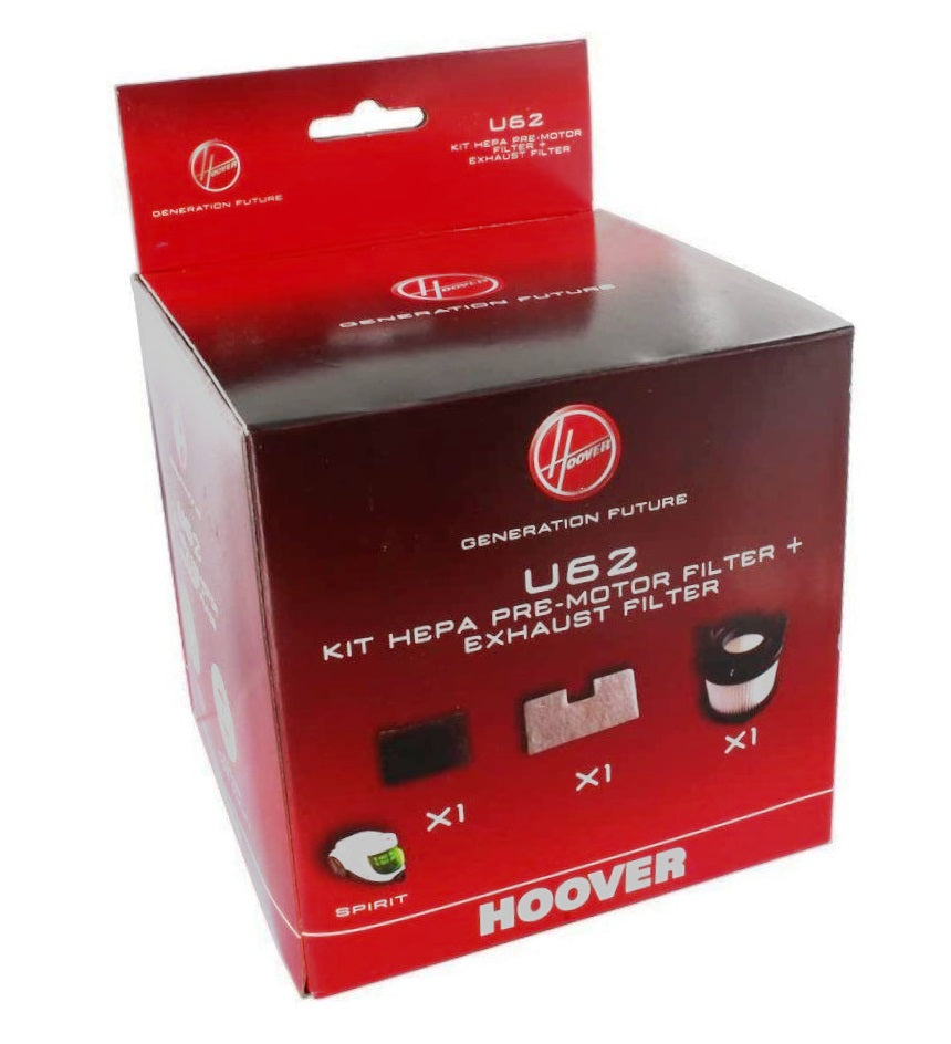 Hoover 35601182 Vacuum Filter Kit U62