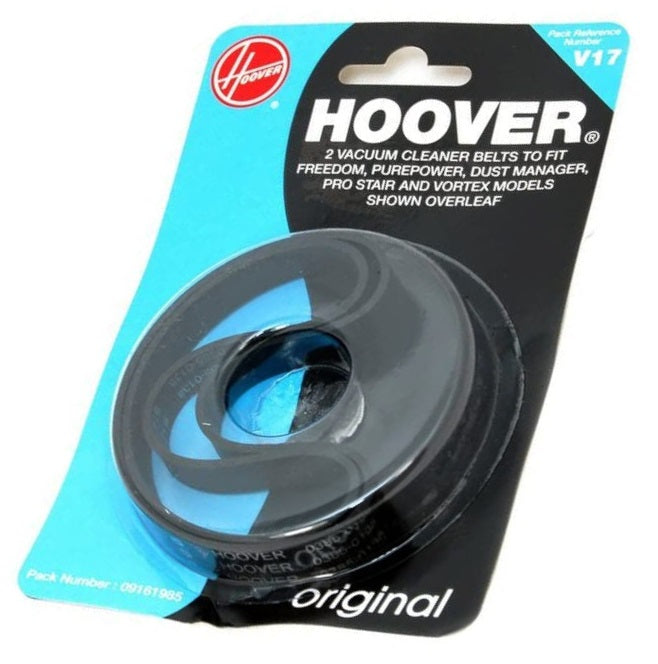 Hoover 09161985 Vacuum Cleaner V17 Agitator Belt - Pack Of 2