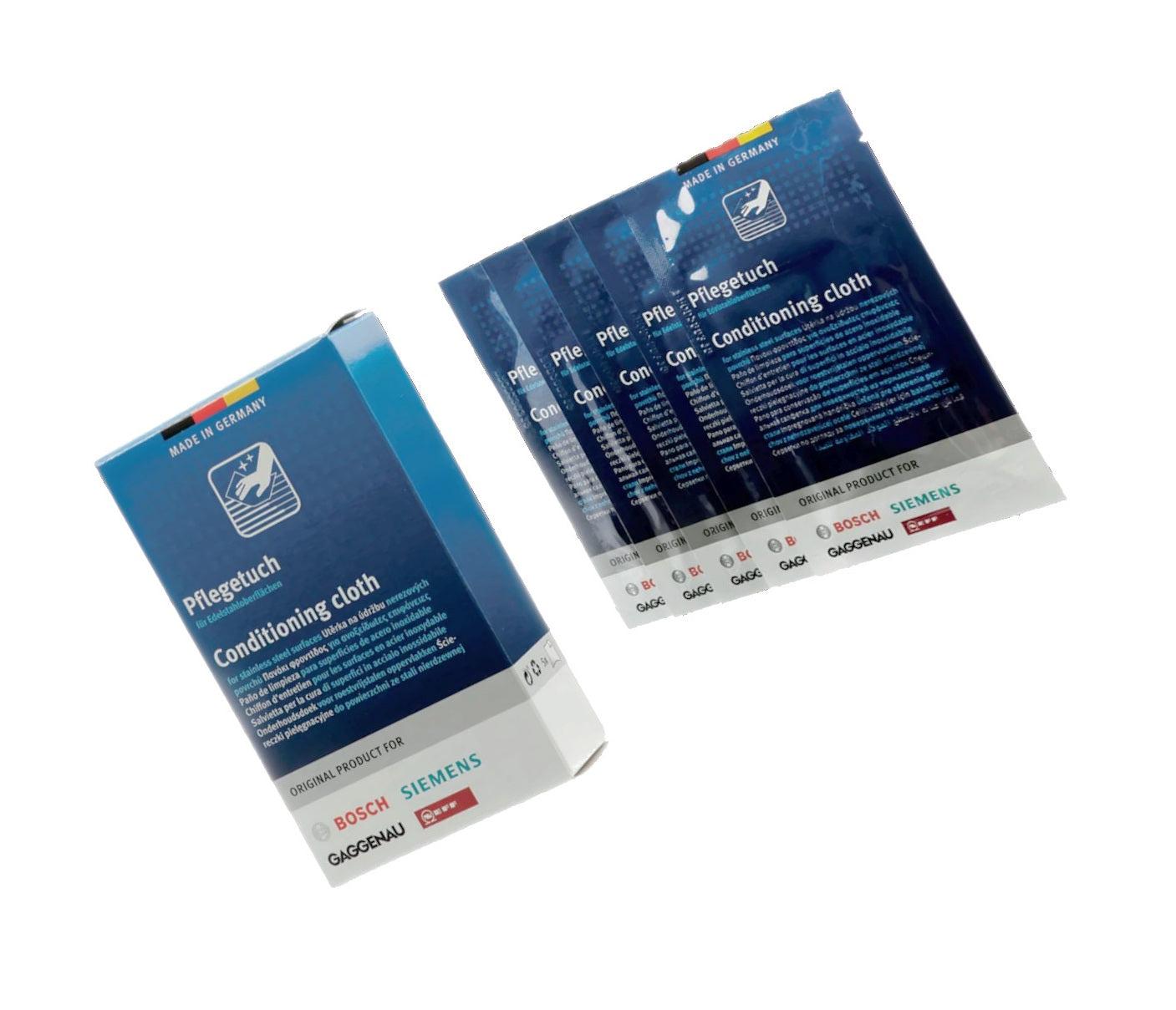 Viva 00312007 Stainless Steel Surface Conditioning Cloths - Pack Of 5
