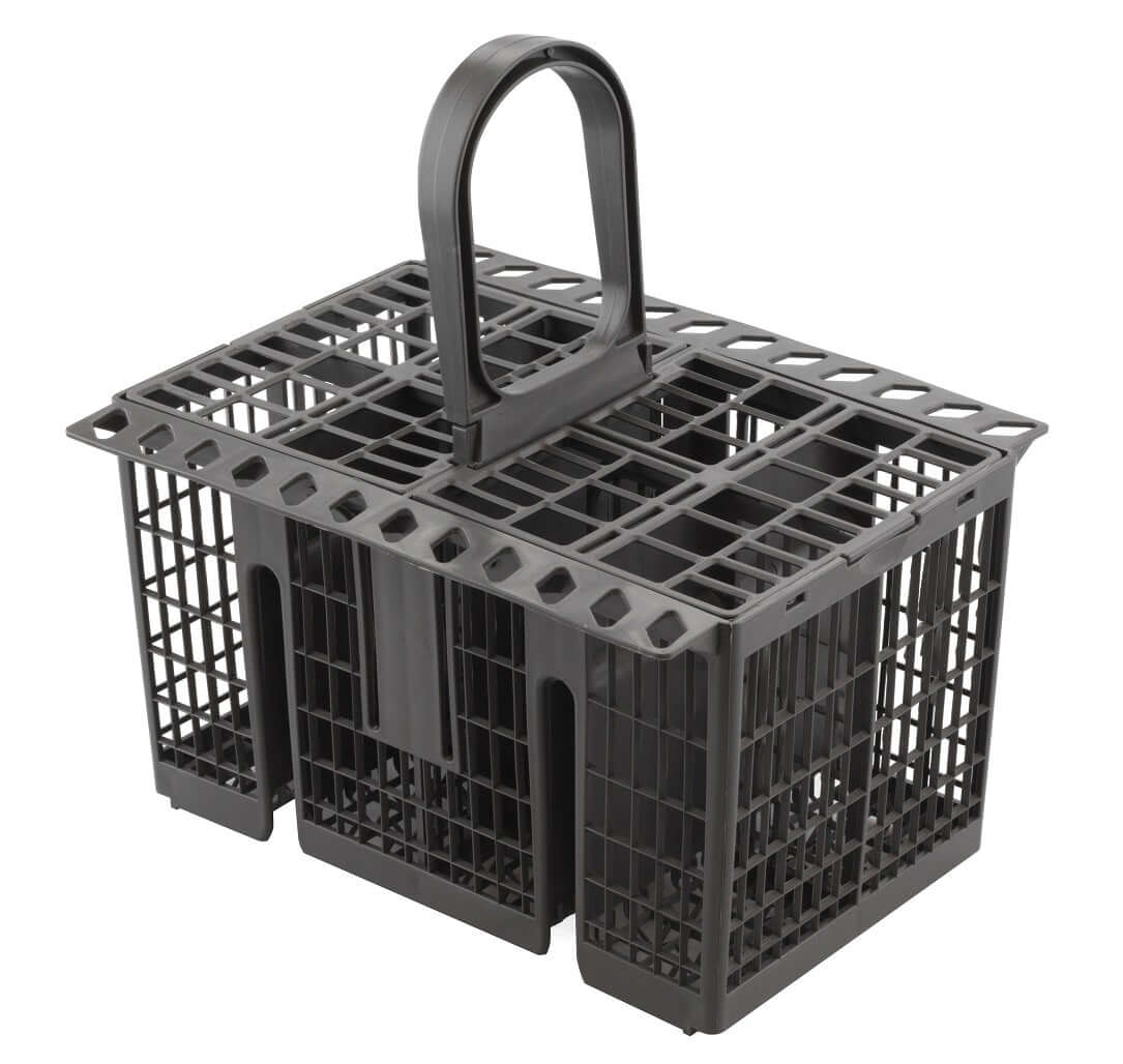 Whirlpool 488000386607 Dishwasher Cutlery Basket, Grey