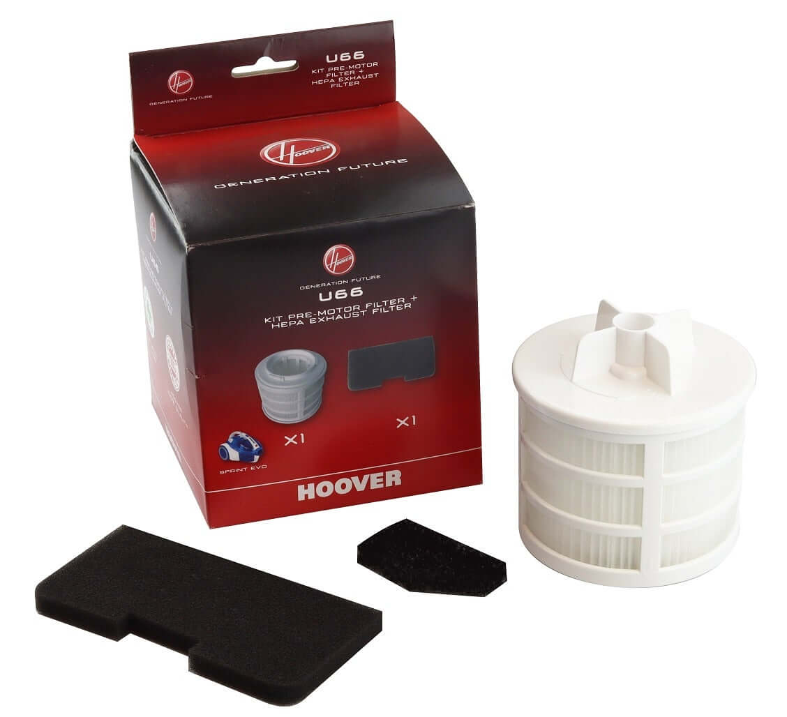 Hoover 35601328 Vacuum Cleaner U66 Filter Kit