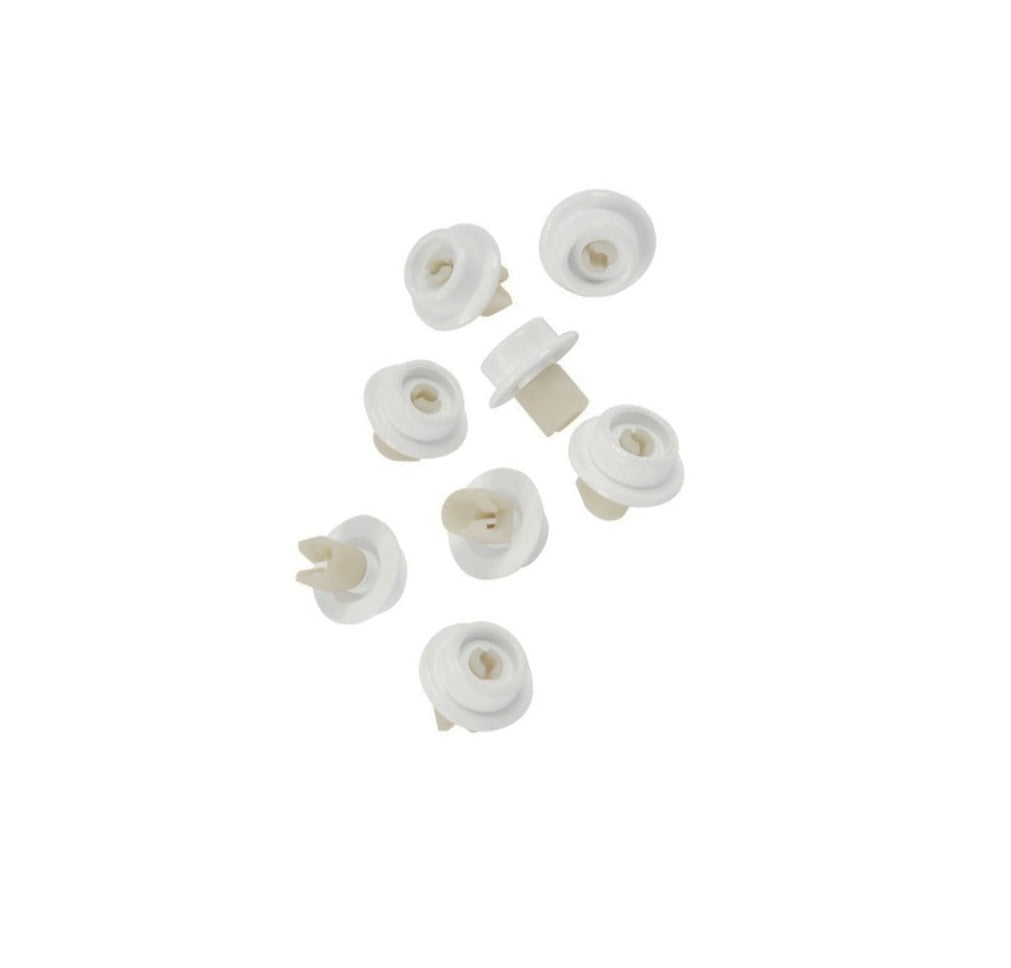 Juno 50279059005 Dishwasher Lower Basket Wheel Kit - Pack of 8 
