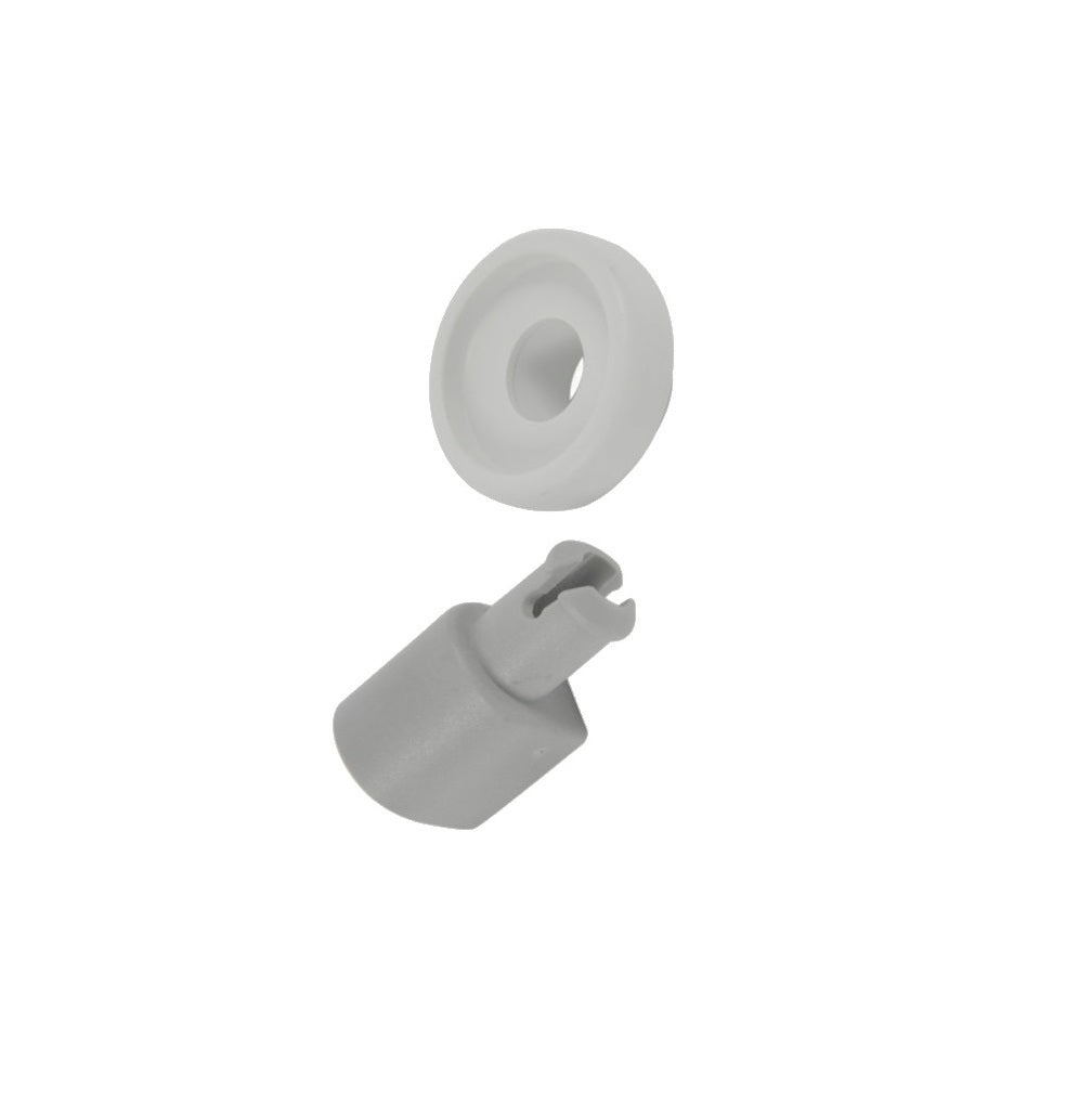 AEG 4055039723 Dishwasher Upper Basket Wheel - With Bracket 