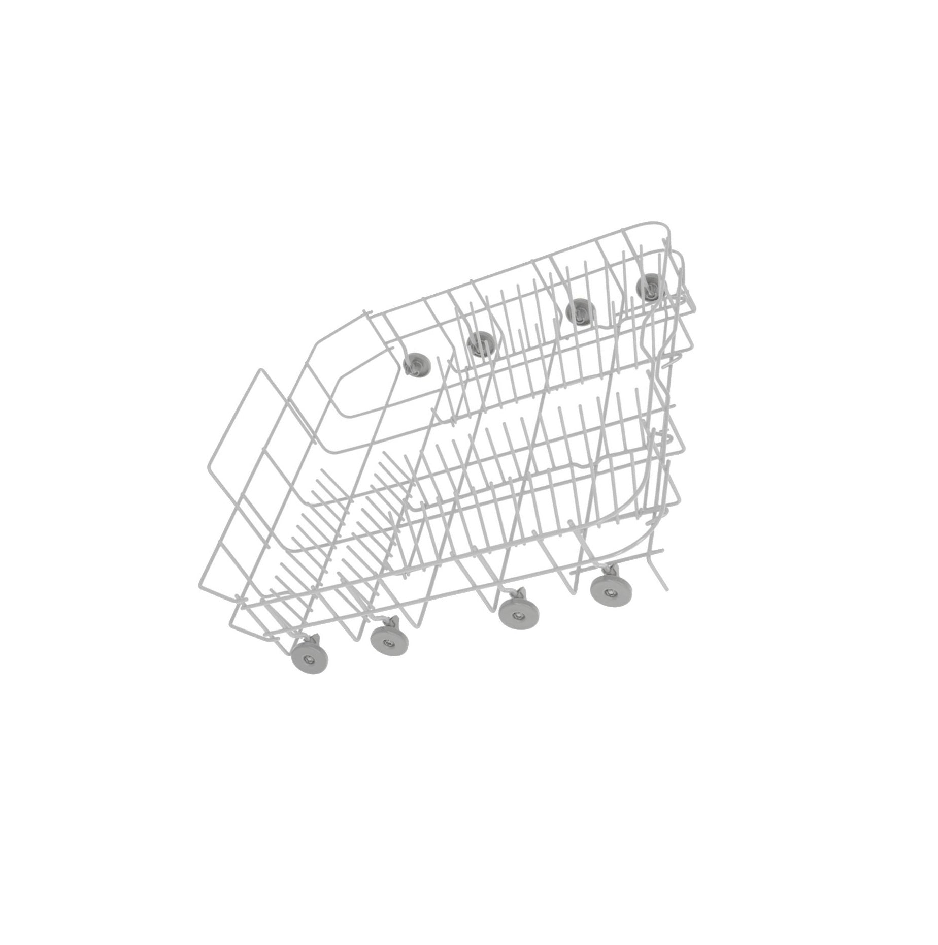 Zanussi 140133729099 Dishwasher Lower Basket Assembly 