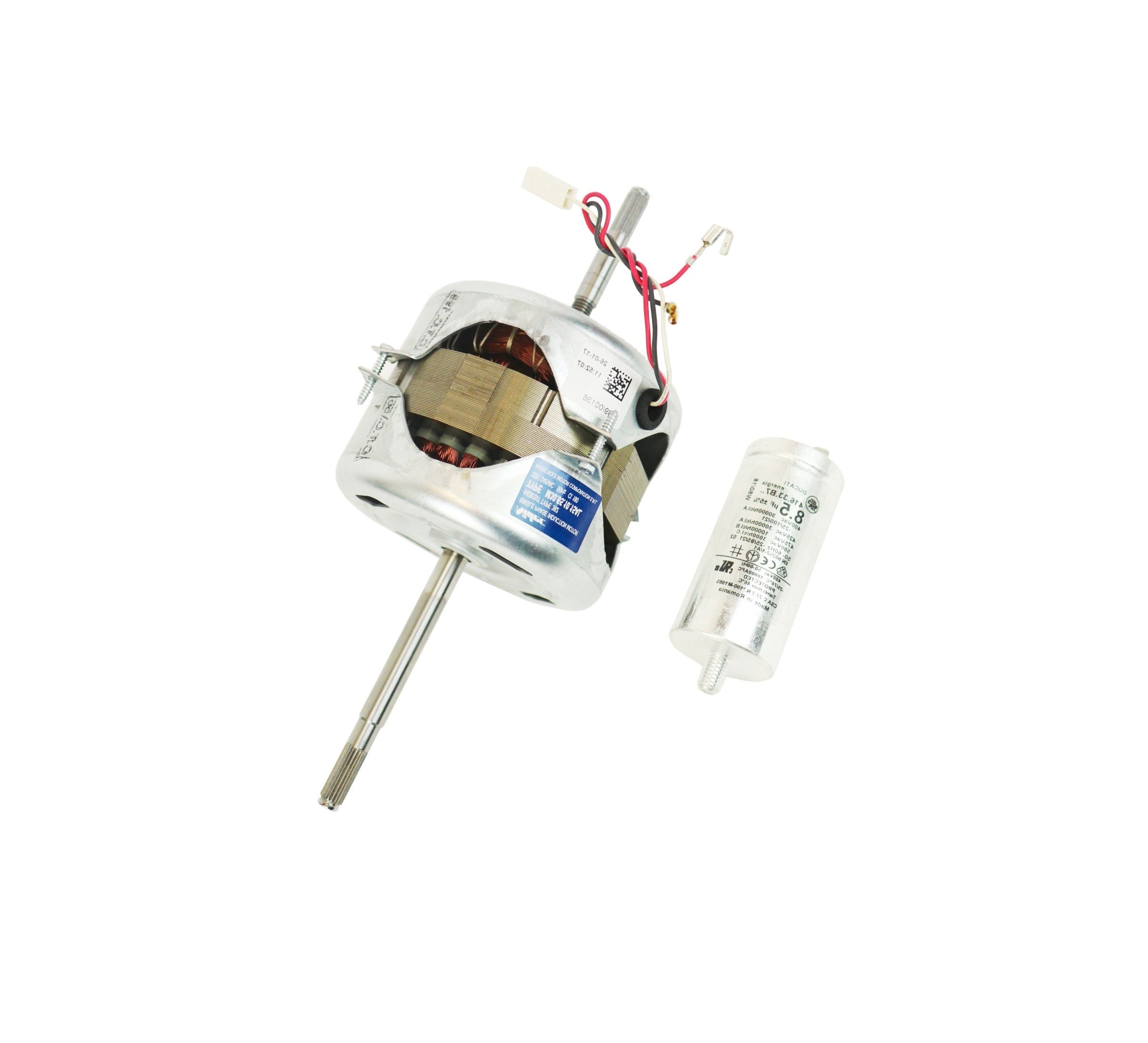 Creda C00306348 Tumble Dryer Fan Motor & Capacitor Kit 