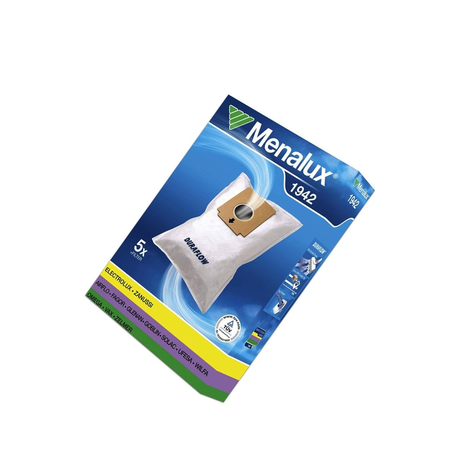 Zanussi 9001670778 Vacuum Cleaner Synthetic Bag & Filter Kit 