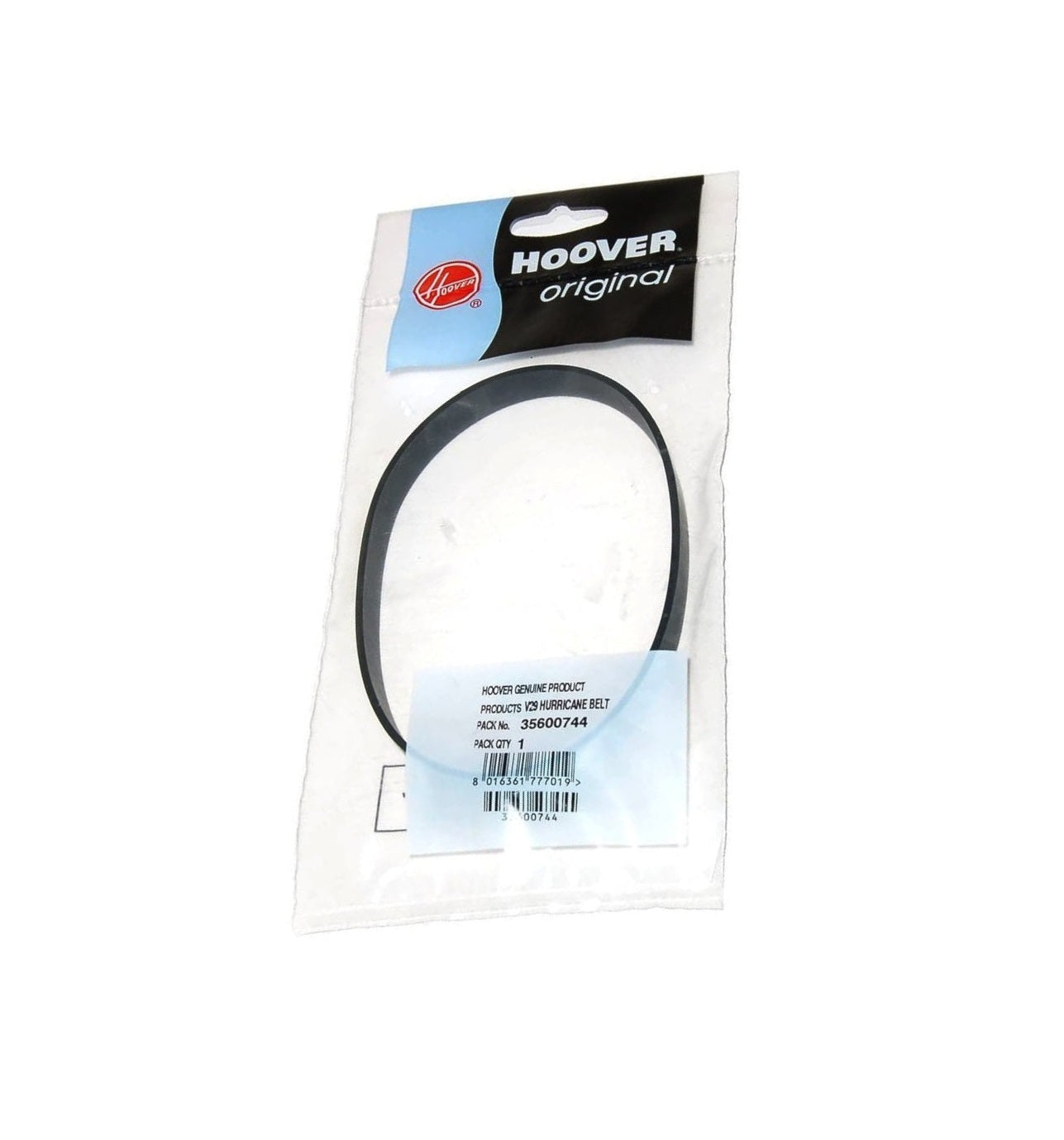 Hoover 35600744 V29 Vacuum Hurricane Drive Belt 