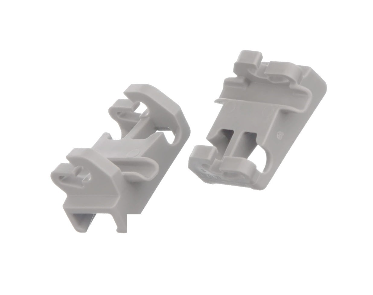 Airlux 00611474 Dishwasher Upper Basket Flip Tine Rack Clips - Pack of 2
