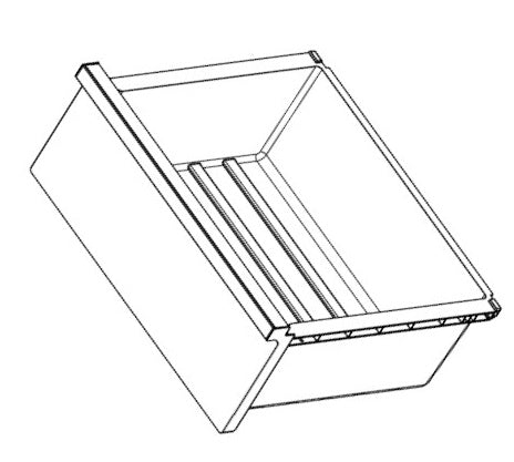 AEG 140172612057 Vegetable Box