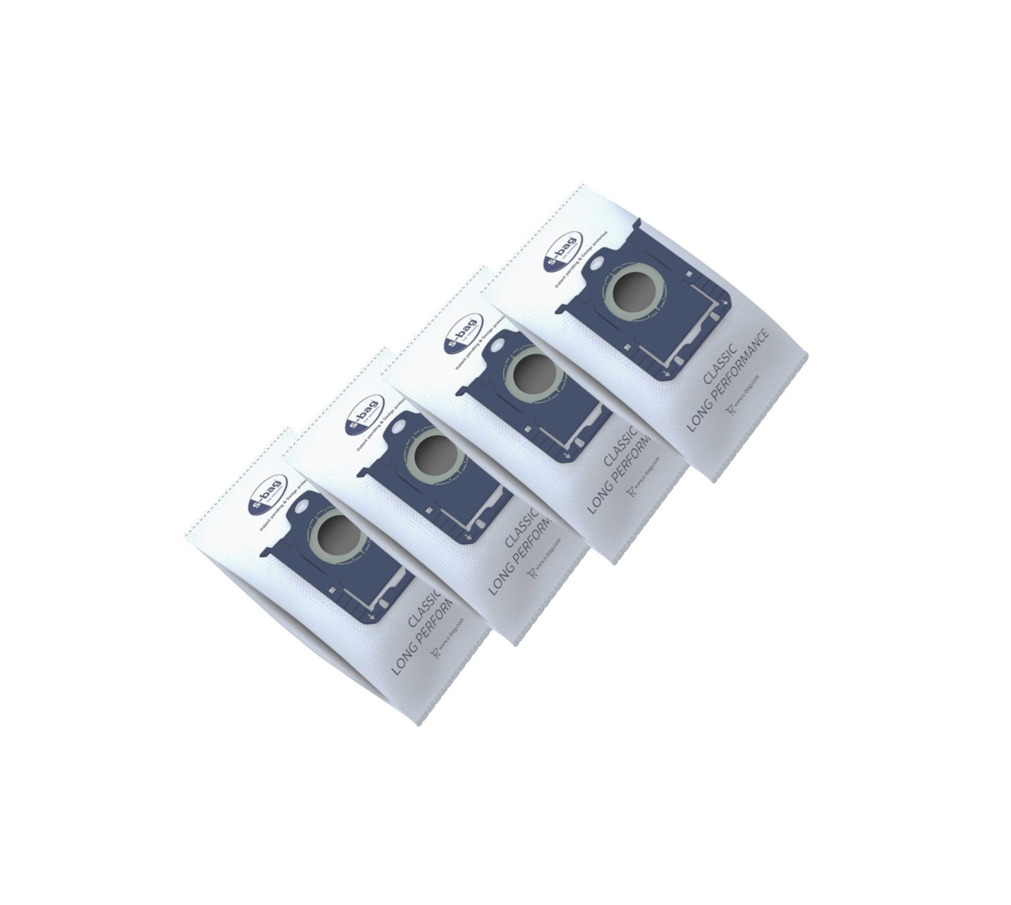 Zanussi 9001684746 Vacuum Cleaner Paper Dust Bag GR201 - Pack of 4 