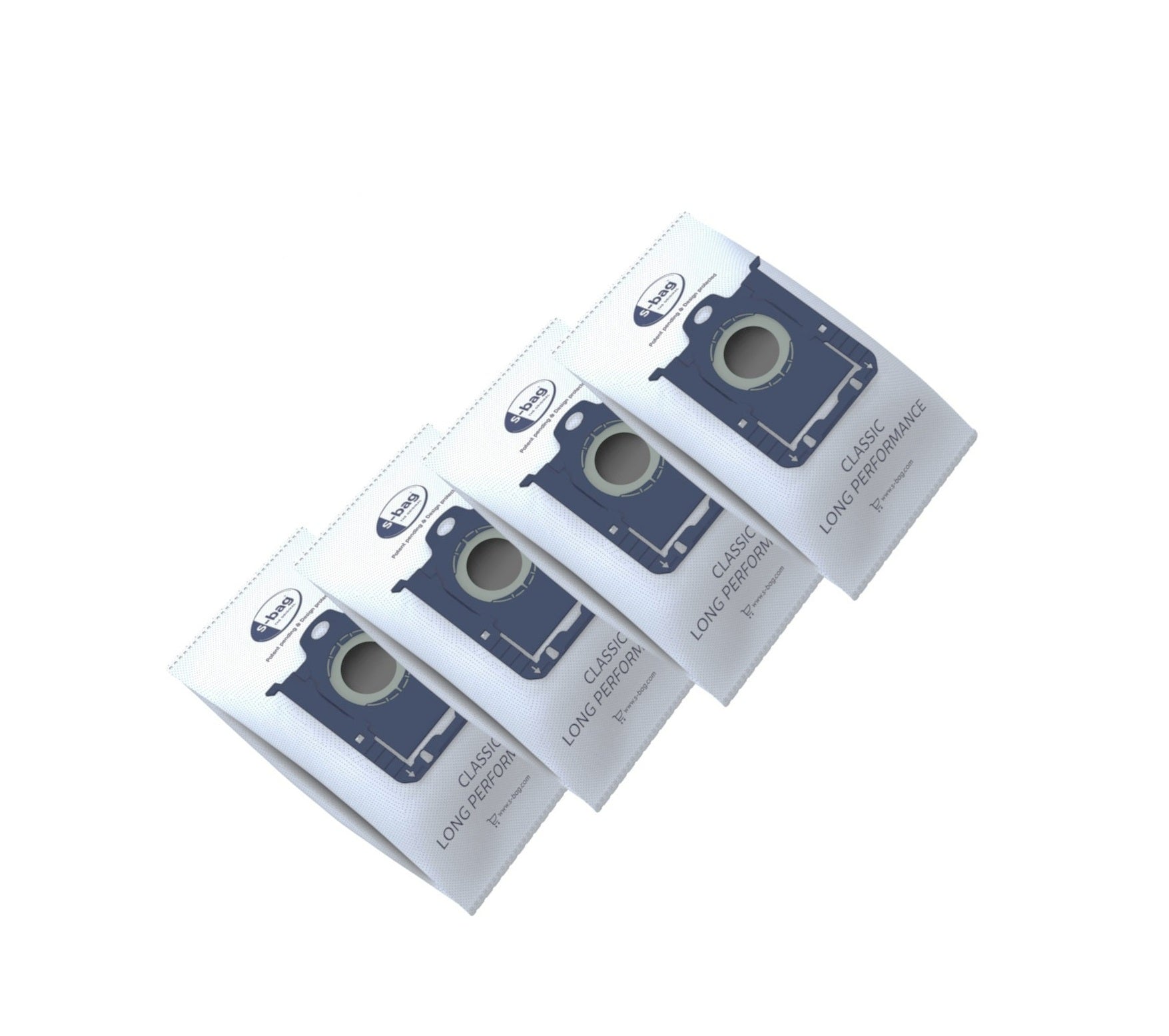 Electrolux 9001684746 Vacuum Cleaner Paper Dust Bag GR201 - Pack of 4