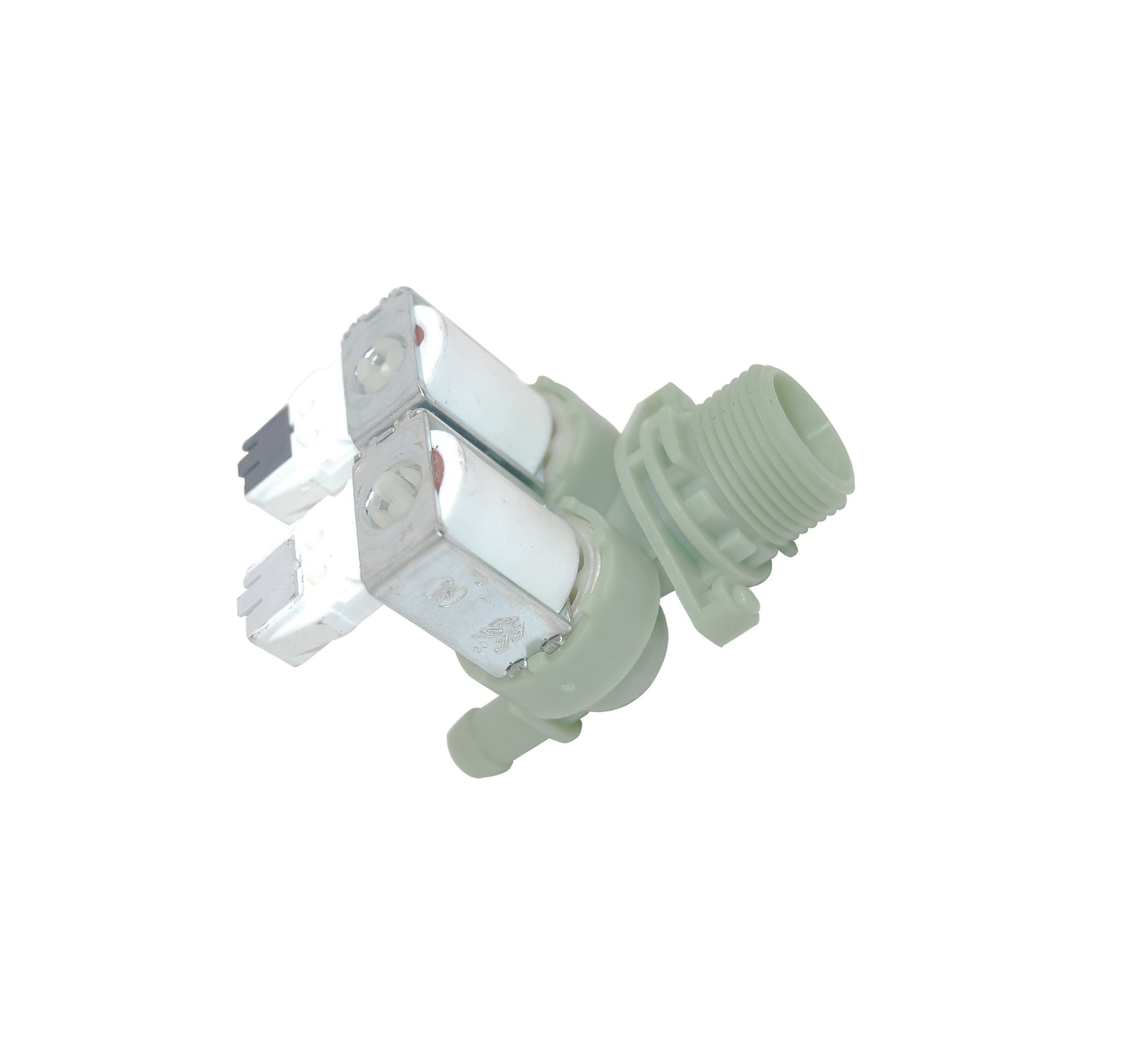 Baumatic 41018989 Washing Machine Cold Water Double Inlet Solenoid Valve 