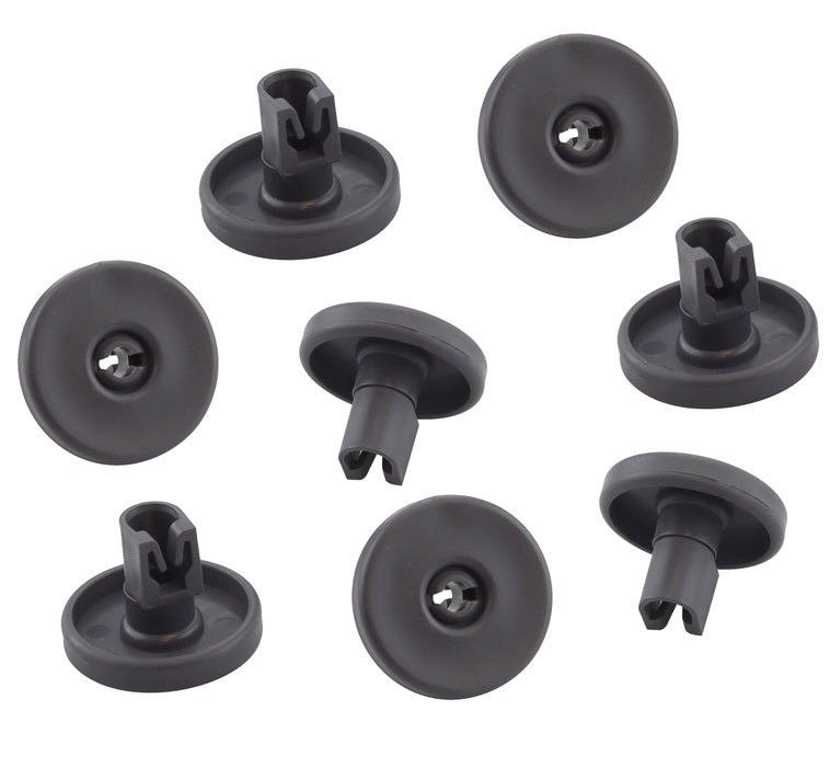 AEG Compatible 50286965004 Dishwasher Lower Basket Wheel Kit (8 Pack)