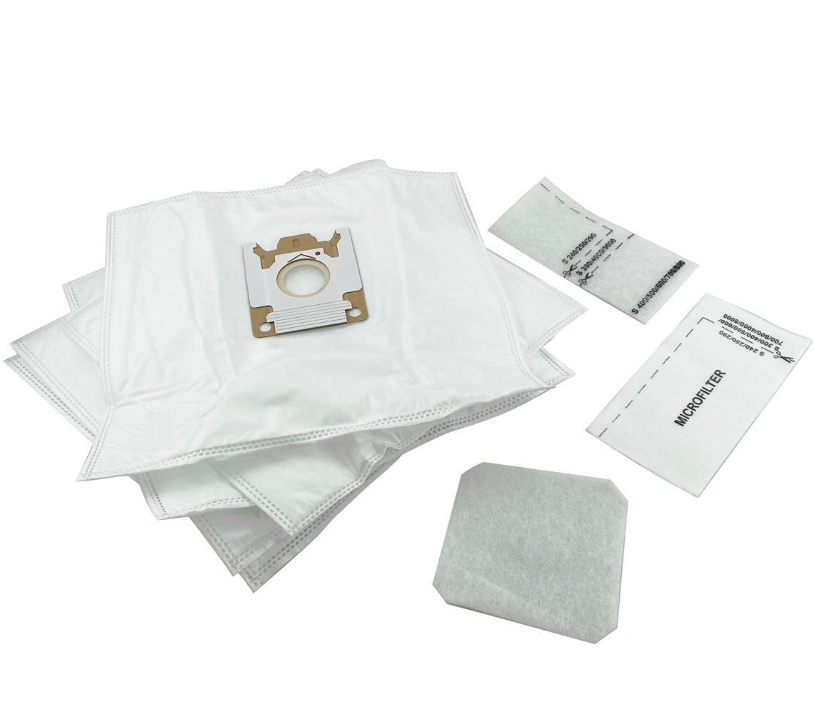 Miele Compatible 9917730 GN Vacuum Cleaner Bags (5 Bags with 1 Filter Kit)